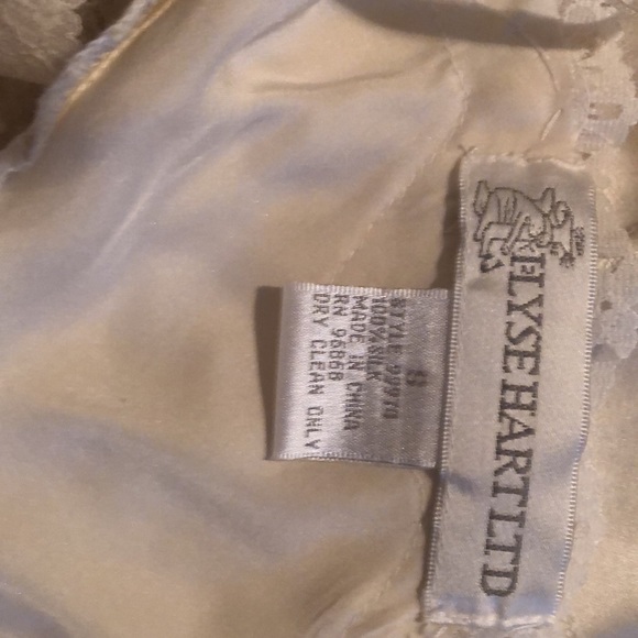 cream colored silk camisole - Picture 4 of 4